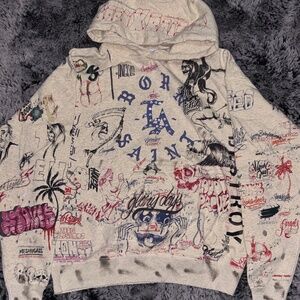 Born & Raised x Saint Michael Graffiti Hoodie